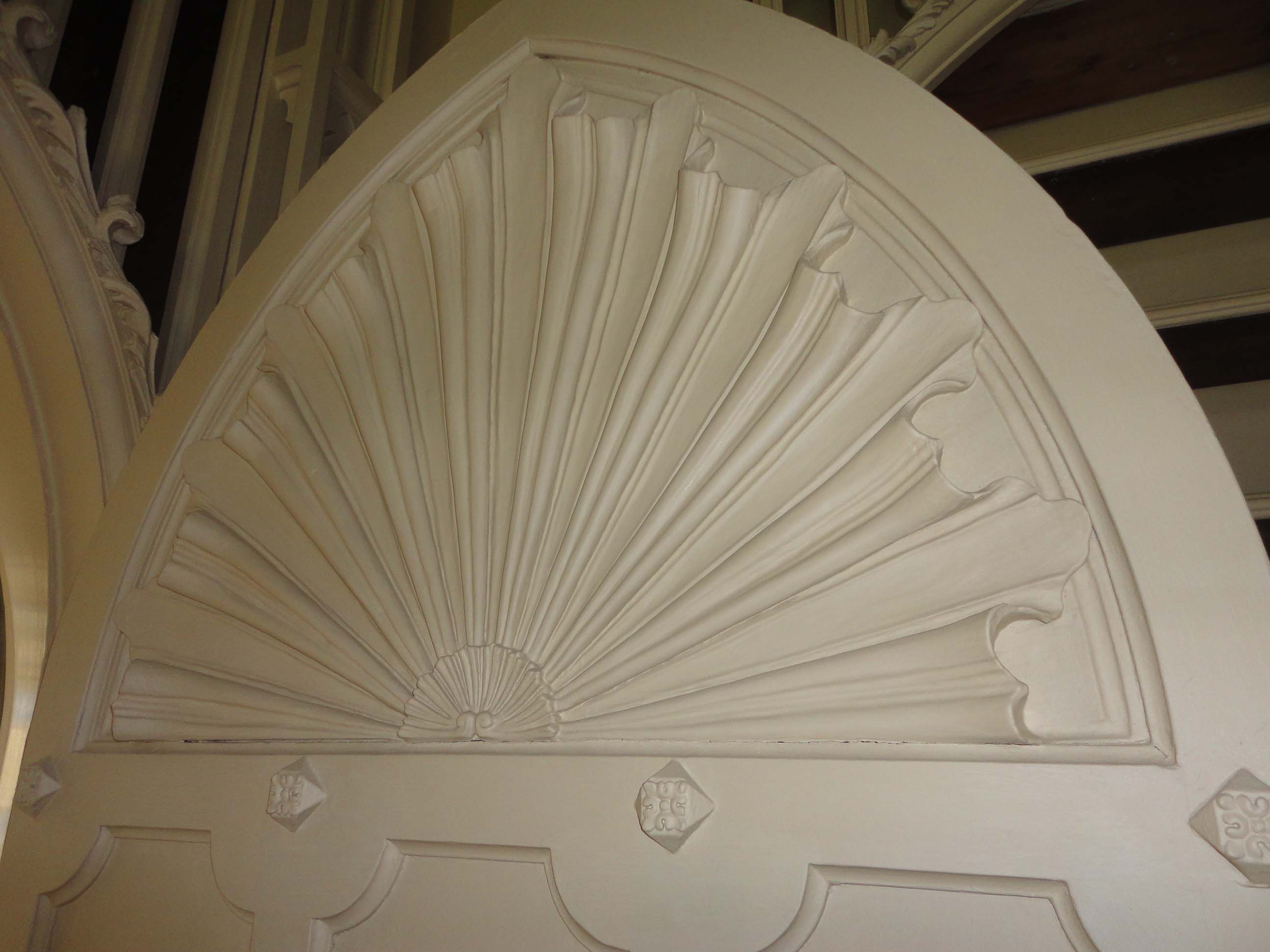 Library door moulding