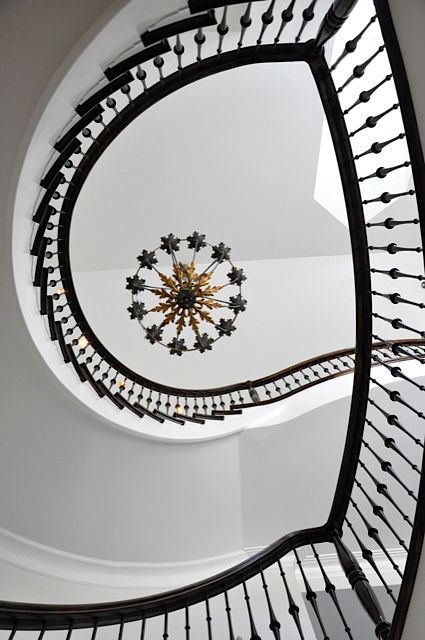 Spiral staircase Georgian Regency