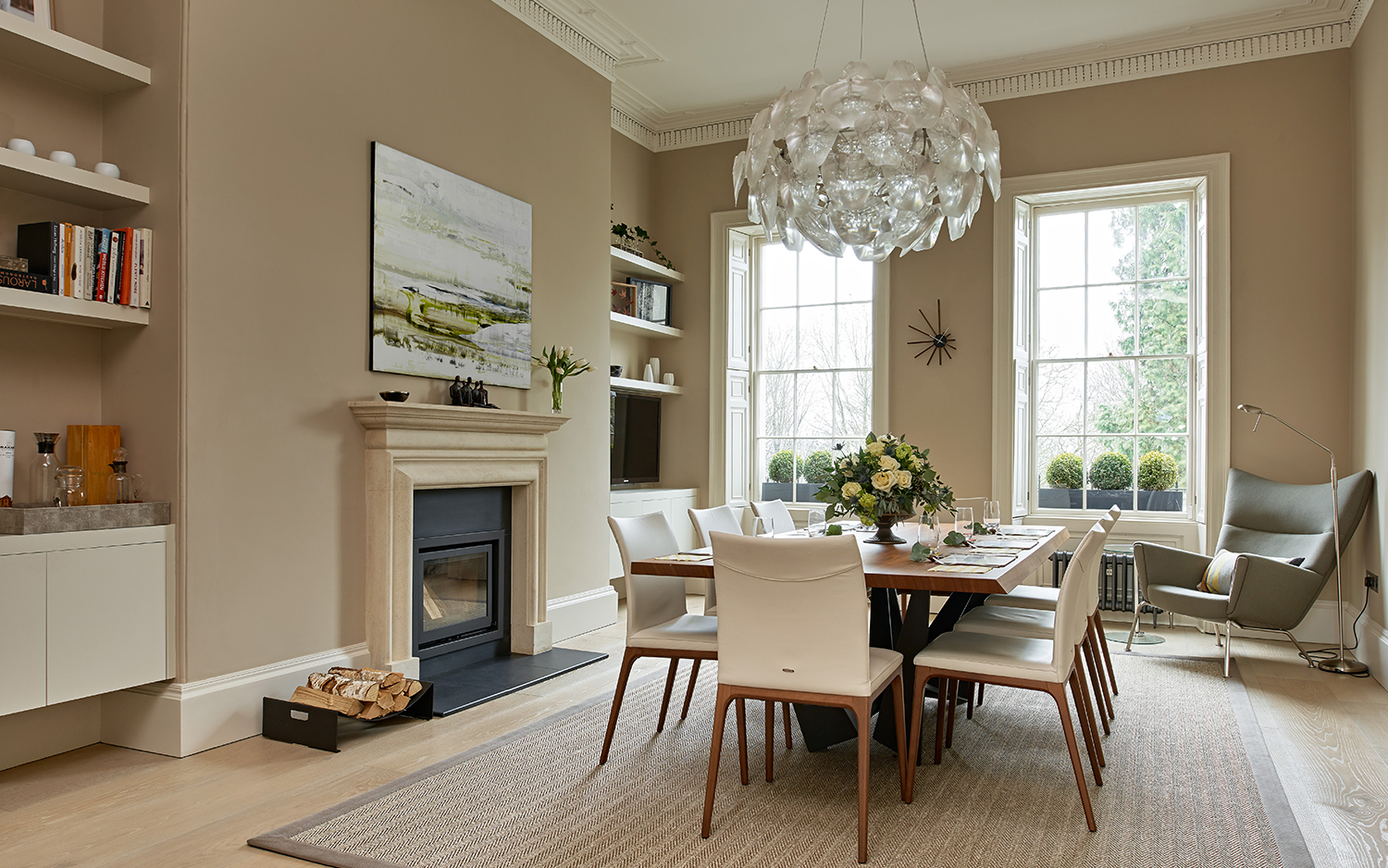 Georgian dining room design