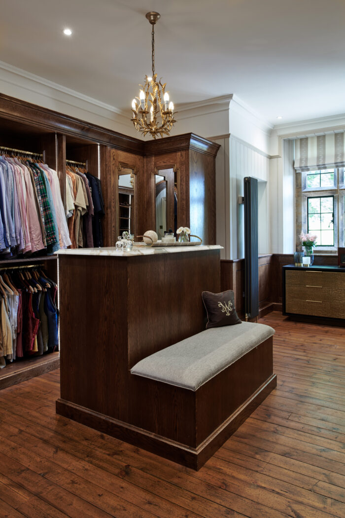 Dressing Rooms in interiors Etons of Bath
