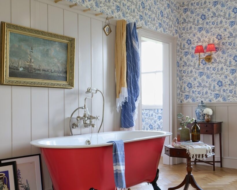 Georgian Bathroom Man with a Hammer