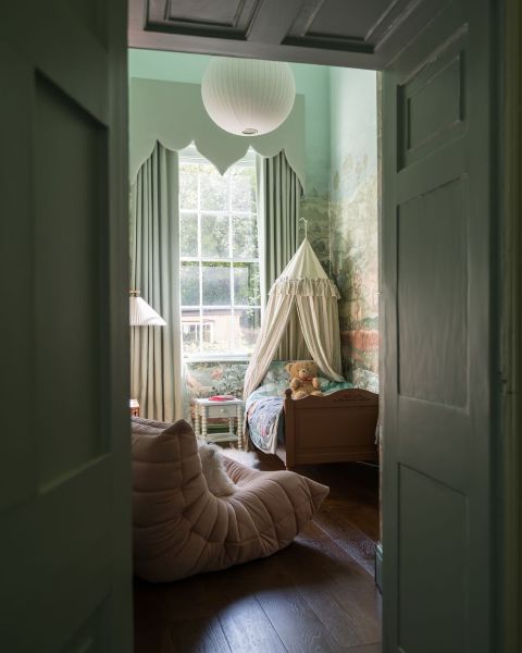 Period interior design portfolio of a Magical Georgian Children's Bedroom